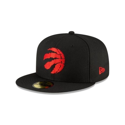 Sapca New Era Toronto Raptors NBA Pixel 59FIFTY Fitted - Negrii